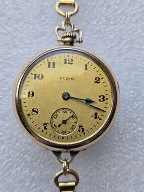 Antique Elgin Transitional Watch 10K GF Philadephia Watch Case Co